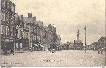 CPA Péronne Grande-Place