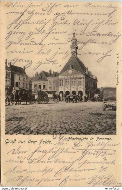 Peronne - Marktplatz - Somme - 80