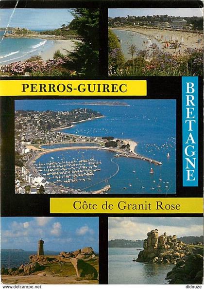 22 - Perros-Guirec - Multivues - Flamme Postale de Perros-Guirec - CPM - Voir Scans Recto-Verso