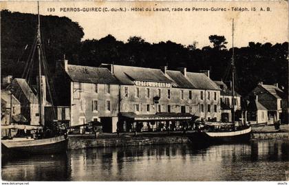 CPA PERROS-GUIREC - Hotel du Levant rade de PERROS-GUIREC (103576)