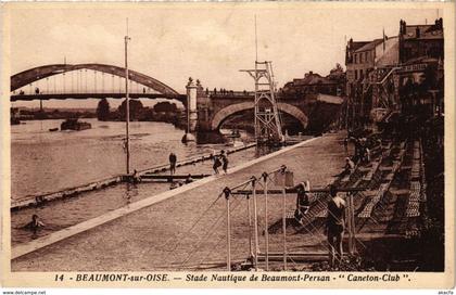 CPA BEAUMONT-sur-OISE - Stade Nautique de BEAUMONT-Persan (107129)