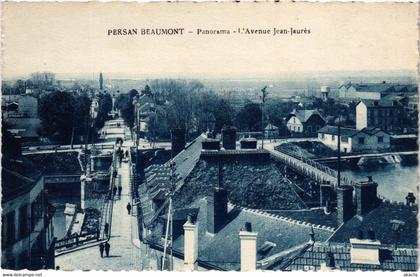 CPA Persan Beaumont - Panorama - L'Avenue Jean-Jaurés (988914)