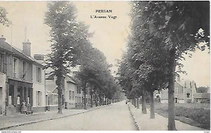 CPA  Persan l'Avenue Vogt