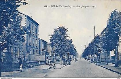 CPA  Persan Rue Jacques Vogt