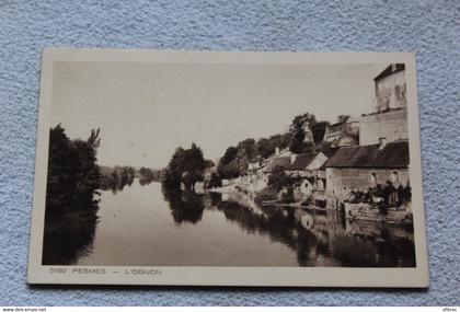 Pesmes, l'Ognon, Haute Saône 70