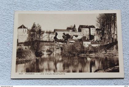 Pesmes, les vieux remparts, Haute Saône 70