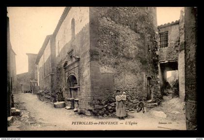 13 - PEYROLLES - L'EGLISE