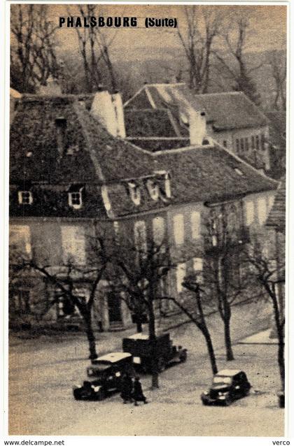 Carte Postale  ancienne de PHALSBOURG - (Original de journaux de Plastifiée) - 1940