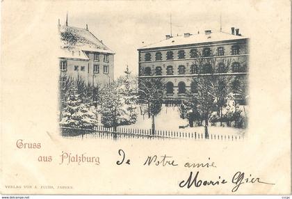 CPA Phalsbourg Gruss aus Pfalsburg