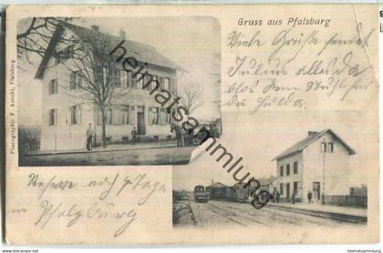 Phalsbourg - Pfalzburg - la gare - Bahnhof - Verlag F. Knecht Pfalzburg