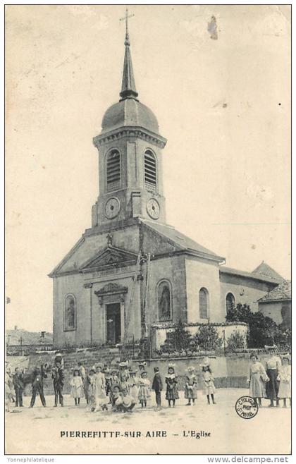 55 - MEUSE - Pierrefitte sur Aire - Eglise