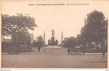 75 - PARIS - Ses Squares et ses Jardins - Square de la Nation