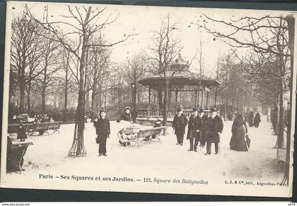 Paris - ses squares et ses jardins - 119. square des Batignolles -   maca 4910