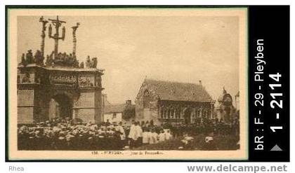 29 Pleyben - 158. PLEYBEN - Jour de Procession - procession - procession bretagne religion br /  D29D  K29162K  C29162C