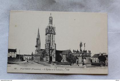 N423, Pleyben, l'église et le calvaire, Finistère 29