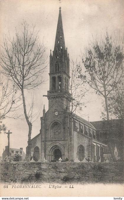 29 Plobannalec église CPA