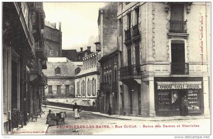 Carte Postale Ancienne de PLOMBIERES les BAINS