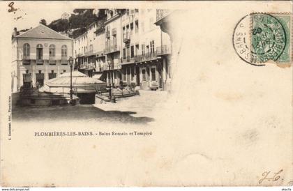 CPA PLOMBIERES-les-BAINS - Bains romain (119802)