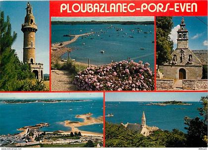 22 - Ploubazlanec - Pors-Even - Multivues - Flamme Postale de Binic - CPM - Voir Scans Recto-Verso