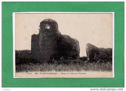 PLOUDALMEZEAU --  Ruines du Château de pratmeur