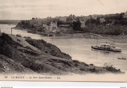 Plouër-sur-Rance le Port Saint-Hubert bateau la Rance