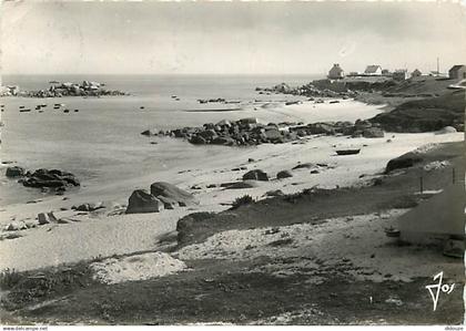 29 - Plouescat - Porz-Guen, la Plage et le Port - CPSM grand format - Voir Scans Recto-Verso