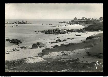 29 - Plouescat - Porz-Guen, la Plage et le Port - CPSM grand format - Voir Scans Recto-Verso