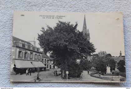 Plougasnou, la place de l'église, Finistère 29