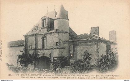 le poiré sur vie * château de pont de vie * enfants villageois