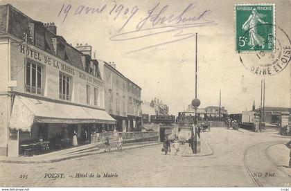 CPA Poissy Hôtel de la Mairie