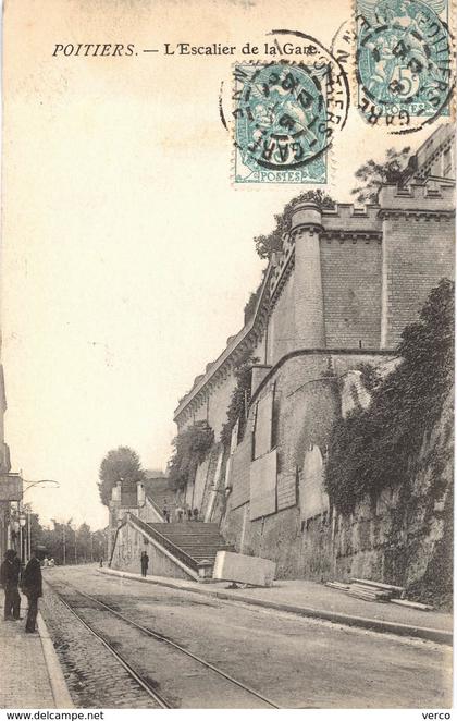 Carte POSTALE  ANCIENNE de  POITIERS