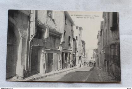 Poitiers, rue de la Chaine, Vienne 86