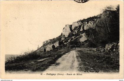 CPA Poligny- Route de Milan FRANCE (1043638)