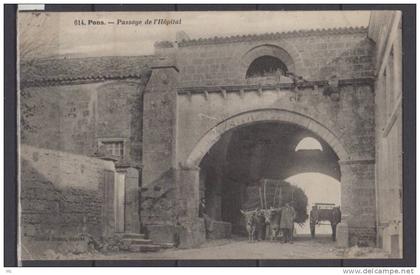 17 - Pons - Passage de l'Hopital