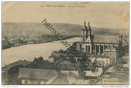 Pont-a-Mousson - Vue sur la Moselle - Verlag Librairie Palester Pont-a-Mousson