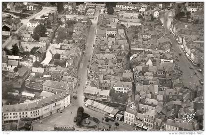 CPSM Pont-Audemer - vue aérienne