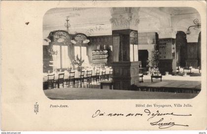 CPA PONT-AVEN - Hotel des Voyageurs (143969)