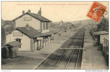 PONT DE L ARCHE ALIZAY .... GARE