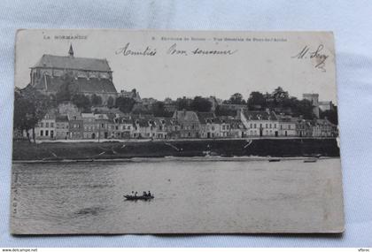 Vue générale de Pont de l'Arche, Eure 27