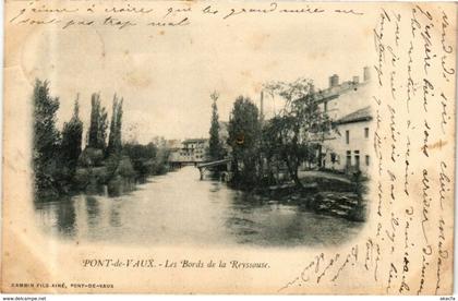 CPA PONT-de-VAUX Les Bords de la Reyssouse (244091)