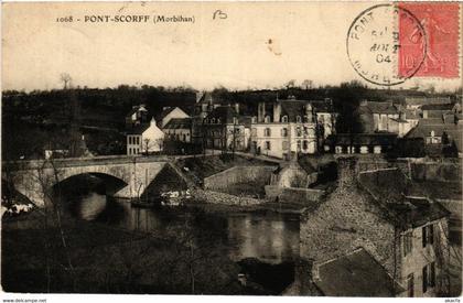 CPA PONT-SCORFF (431173)