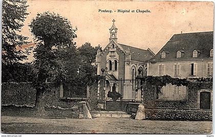 64 - PONTACQ --  Hôpital et Chapelle