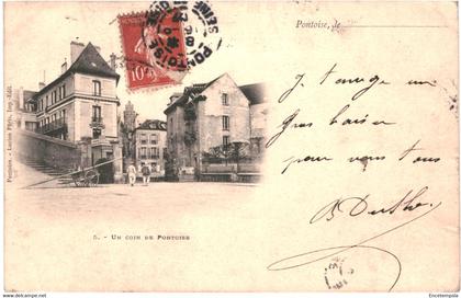 CPA Carte Postale France Pontoise un coin de Pontoise en 1907  VM59938ok