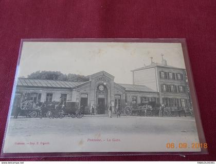 CPA - Pontoise - La Gare