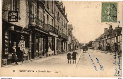 CPA PONTORSON - Grande Rue (209069)