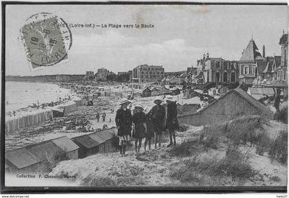 Pornichet - La Plage vers La Baule