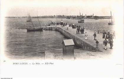 Carte Postale ancienne de PORT LOUIS