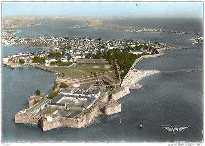 CPSM Port-Louis - La Citadelle - vue aérienne