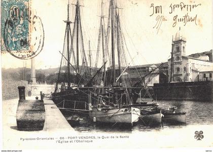 Carte Postale ANCIENNE de  PORT  VENDRES