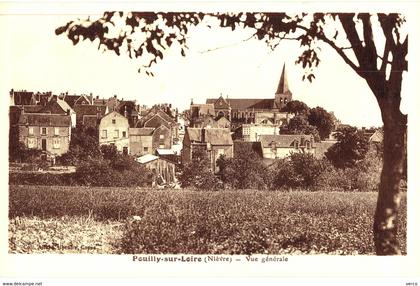 Carte Postale ancienne de POUILLY sur LOIRE -